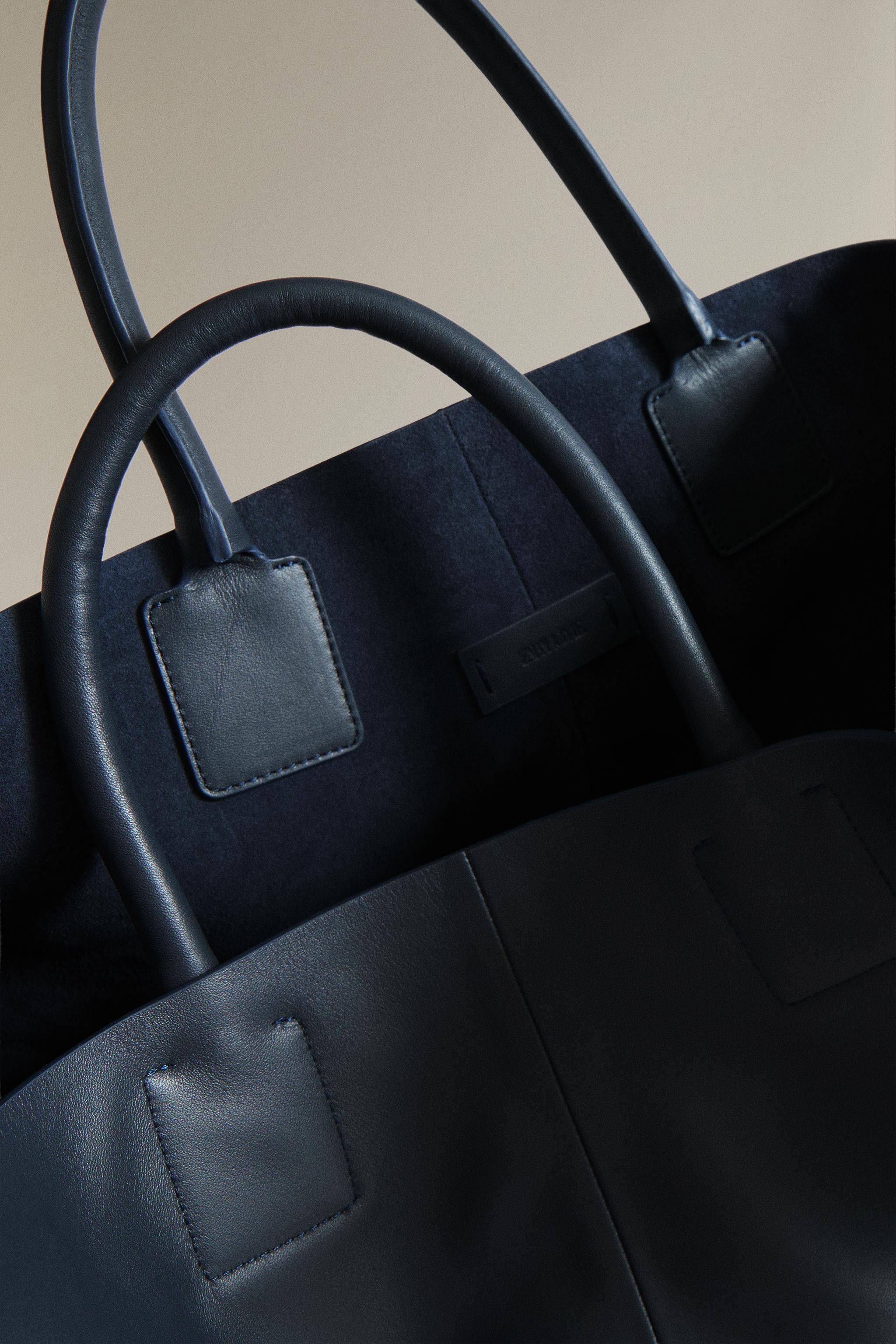 LEATHER TOTE BAG